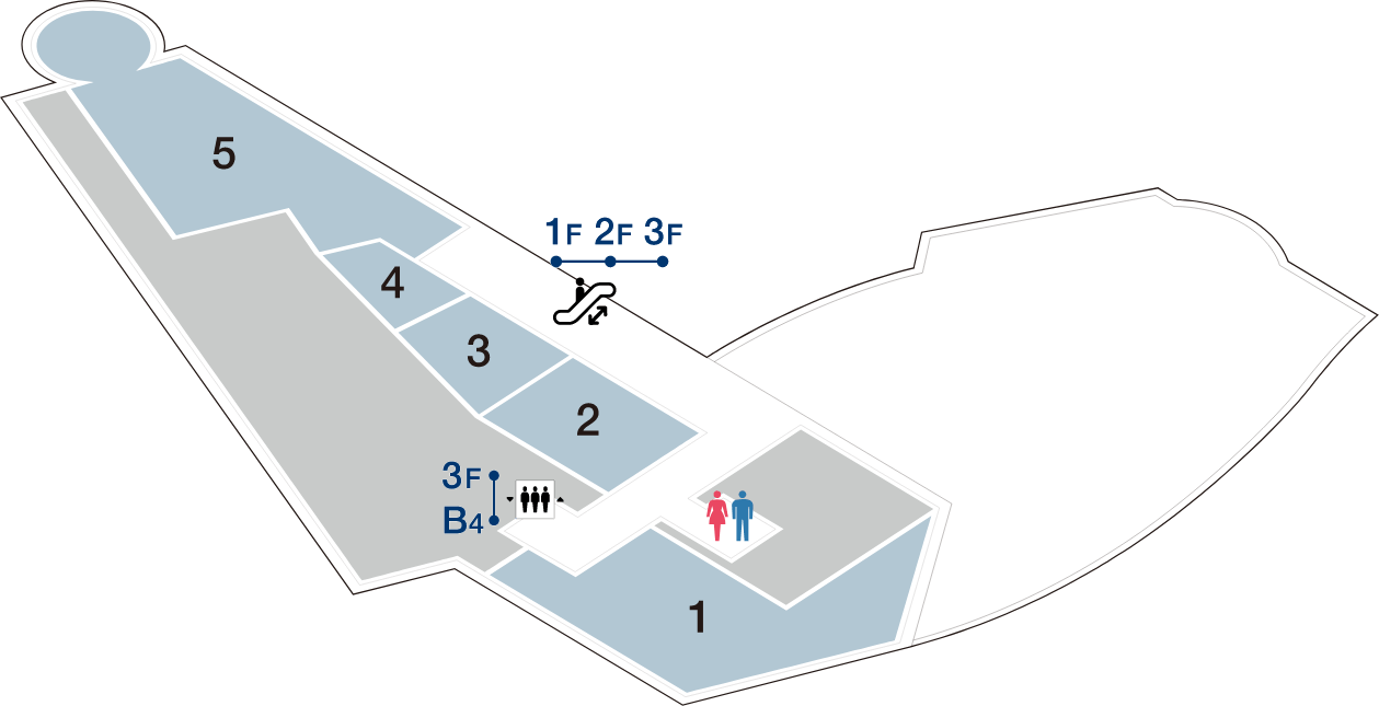3Fフロアマップ